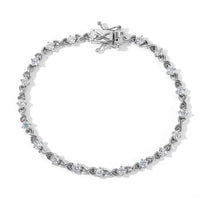 EverTrue Moissanite 2.30 ctw Bracelet in Platinum Bond (7.25 In)