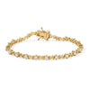 Yellow Gold Over Sterling Silver