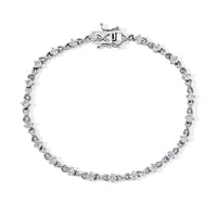 EverTrue Moissanite 2.50 ctw Bracelet in Platinum Bond (8.00 In)