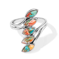 Spiny Turquoise Ring in Sterling Silver (Size 10.0) 3.70 ctw