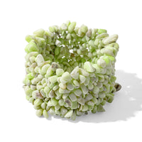 Jade 371.65 ctw Chips Stretch Bracelet (6.0-8.0Inch)