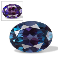 Lab Grown Alexandrite (Ovl 9x7 mm) 2.19 ctw