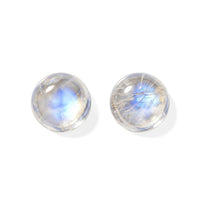 Rainbow Moonstone Set of 2 (Rnd 5 mm) 1.10 ctw