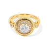 Yellow Gold Over Sterling Silver