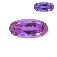 Lab Grown Color Change Sapphire (Ovl 18x9 mm) 8.74 ctw