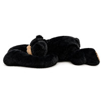 Black and White Calm-Panion Pets Weighted Cow Plush