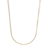 14K Yellow Gold Hollow Venetian 1.5mm Necklace (20 Inches) (3.60 g)