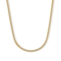 10K Yellow Gold Hollow Miami Cuban 3.75mm Necklace (22 Inches) (7.90 g)