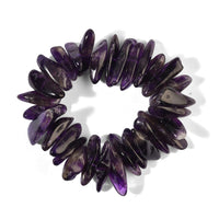 Amethyst 340.00 ctw Beaded Bracelet (Adjustable)