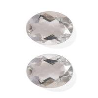 Hyalite Opal Set of 2 (Ovl 7x5 mm) 1.12 ctw