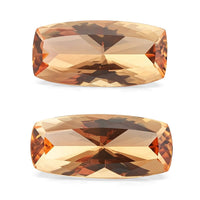 Certified & Appraised Imperial Topaz Set of 2 (Cush Free Size) 10.85 ctw