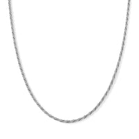 Fancy Chain Necklace (24-26 Inches) in Stainless Steel