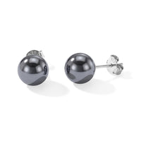 D''Joy Terahertz 5.0 ctw Stud Earrings in Rhodium Over Sterling Silver