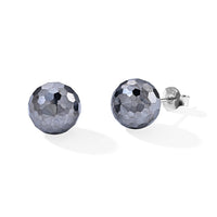 D''Joy Terahertz 10.00 ctw Stud Earrings in Rhodium Over Sterling Silver
