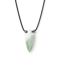 Arrowhead Paint Brush Jasper 32.00 ctw Cord Necklace (15 Inches)