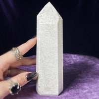 Albite and Golden Mica Obelisk 3-4" Approx 1945Ctw