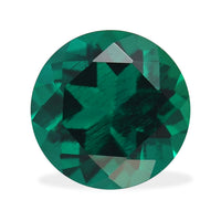 AAA Lab Grown Emerald (Rnd 7 mm) 0.99 ctw