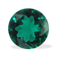 Lab Grown Emerald (Rnd 8 mm) 1.27 ctw