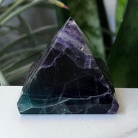 Purple Fluorite Pyramid 2" 830 ctw