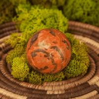 Peach Zebradorite Sphere 2.5-3" 2160 ctw