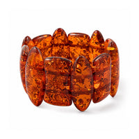Amber 318.00 ctw Stretch Bracelet