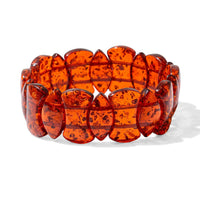 Amber 144.00 ctw Stretch Bracelet
