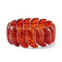 Amber 184.00 ctw Stretch Bracelet