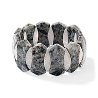 Insect Fossil Jasper and Multi Stone 381.35 ctw Bracelet