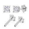 Rhodium Over Sterling Silver