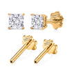 Yellow Gold Over Sterling Silver