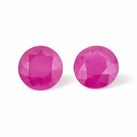 Ruby Round 5 Faceted Cut 3A 1.00 ctw