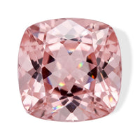 Certified and Appraised AAAA Palmeiras Pink Morganite (Cush 8mm) 3.00 ctw