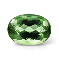 Mint Tourmaline Oval Free Faceted Cut 4A 5.00 ctw