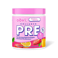 Obvi Pre Workout + Collagen - Strawberry Lemonade