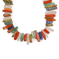 GCS Multi Gemstone 432.50 ctw Beaded Chips Strand