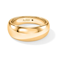 Dome Ring in 24K Yellow Gold (Size 10.0) 2.0 Grams