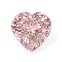 AAAA Pink Morganite (Heart 9 mm) 2.00 ctw