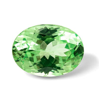 AAAA Color Shift Brazilian Mint Garnet (Oval Free Size) with Free UV Flashlight 0.50 ctw