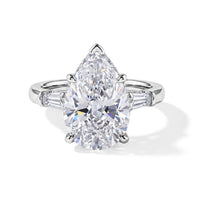14K White Gold Luxuriant Lab Grown Diamond (G VS) Ring (Size 10.0) (6.15 g) 9.20 ctw