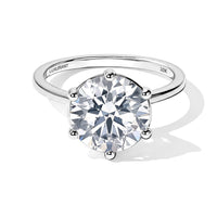 IGI Certified Luxuriant Lab Grown Diamond E-F VS Ring in 10K White Gold (Size 10.5) 5.00 ctw