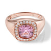 Rose Gold Over Sterling Silver