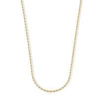 10K Yellow Gold 3.8mm Rope Chain Necklace (22 Inches) (7.1 g)