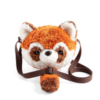 Closeout Red Panda Plush Shoulder Bag