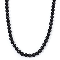 GCS Shungite 10mm Round Beaded Strand (16 Inches) 240.00 ctw