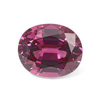 Radiant Ember Garnet Oval Free Faceted Cut 4A 5.75 ctw