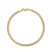 10K Yellow Gold Hollow Miami Cuban 3.75mm Bracelet (7.50 In) (2.90 g)