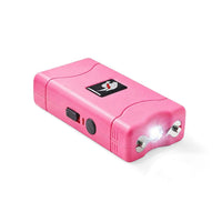 Pink Rechargeable Max Power Stun Gun with LED Flashlight