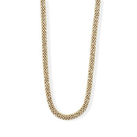 La Bella Italian Chain Necklace in 14K YG Over Sterling Silver (20-22 Inches) 14.60 Grams
