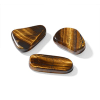 Tiger''s Eye Worry Stone (One Stone Per Purchase) (Style/Color Varies)