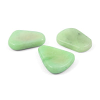 Chrysoprase Worry Stone (One Stone Per Purchase) (Style/Color Varies)